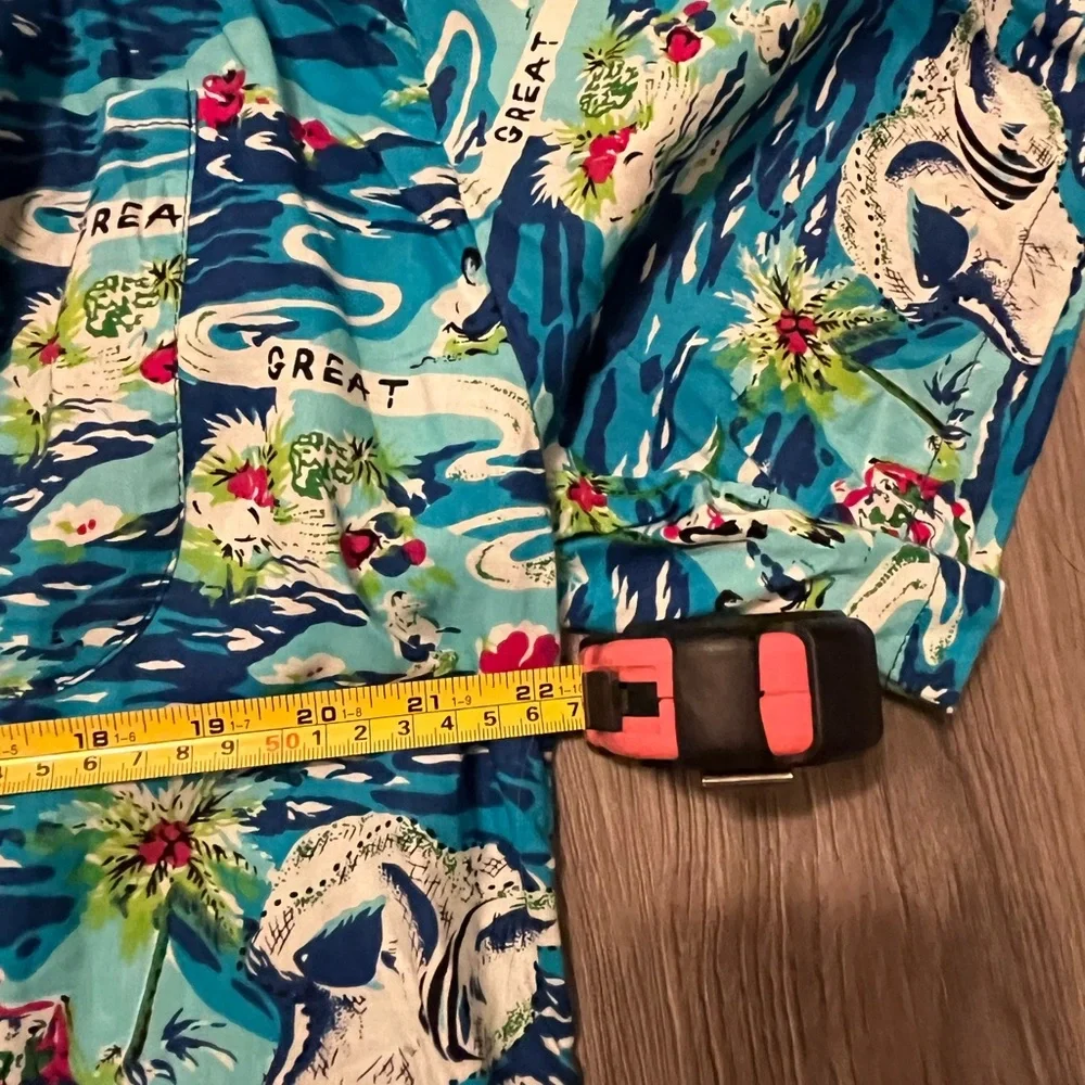 Blue Hawaiian Shirt